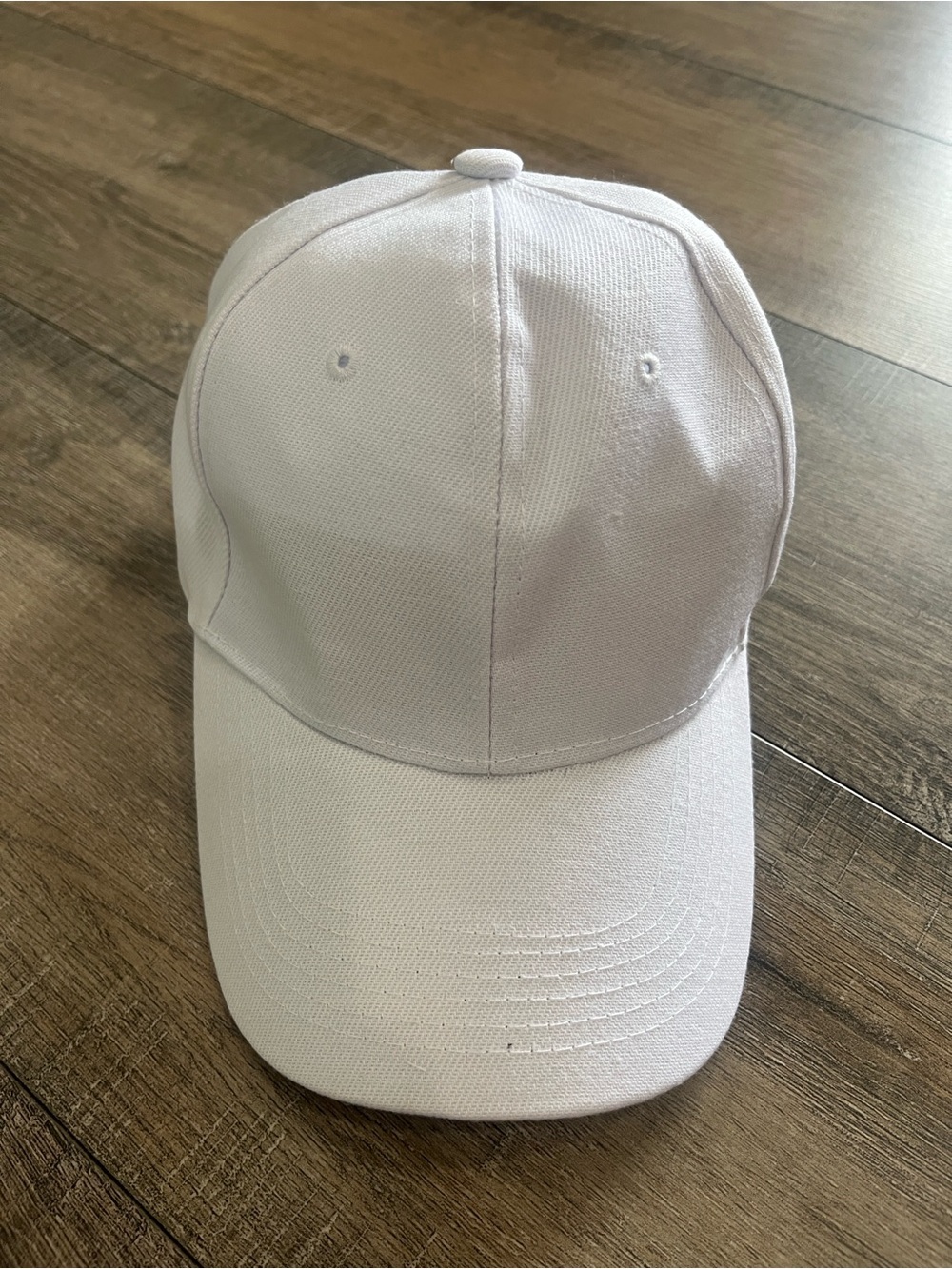 Classic Solid White Baseball Cap ~New~. Unisex  Boutique Brands